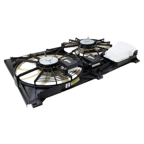 Toyota Highlander Dual Radiator & Condenser Fan Assembly TRQ RFA89162
