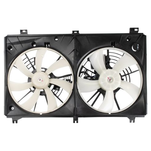 Lexus GS350 RC300 RC350 Dual Radiator & Condenser Fan Assembly TRQ RFA89178