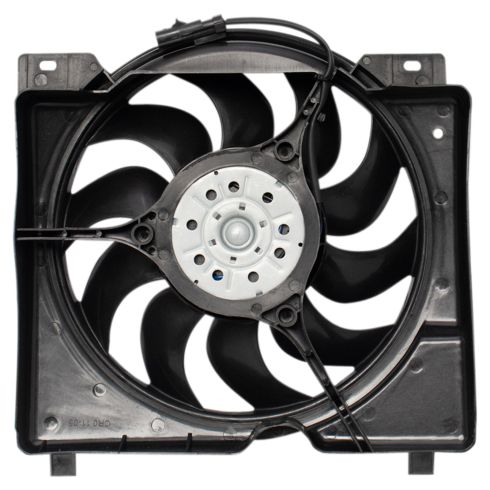 1997-01 Jeep Cherokee L6 4.0L with Left Hand Drive Engine Cooling Fan Assembly TRQ RFA80412