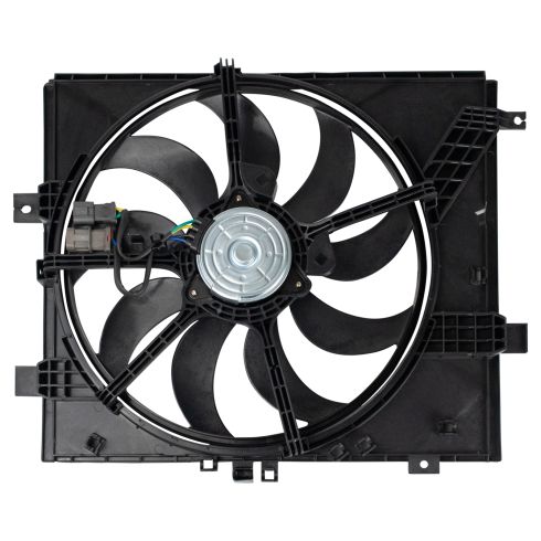 2013-19 Nissan Versa Sedan Automatic Transmission Engine Cooling Fan Assembly TRQ RFA80423