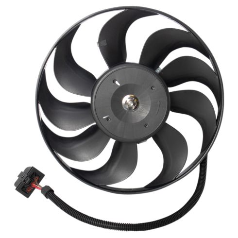 VW Audi Passenger Side Engine Cooling Fan Assembly TRQ RFA80424