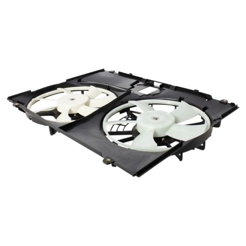 2007-09 Lexus RX350 without Fan Control Module Dual Radiator & Condenser Fan Assembly TRQ RFA80434