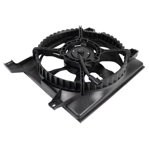 2006-11 Hyundai Accent Driver Side without Automatic Cruise Control Engine Cooling Fan Assembly TRQ RFA80445