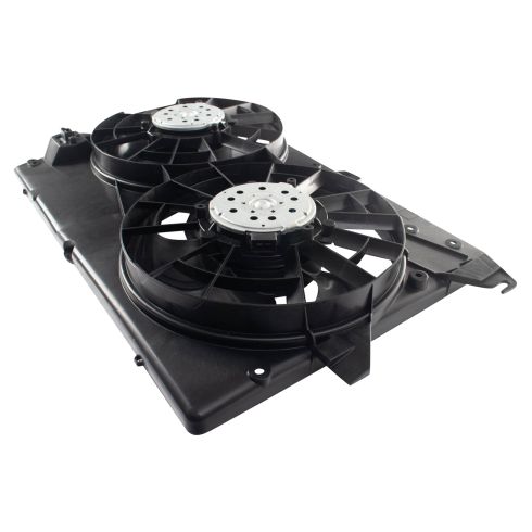 Ford Mercury Dual Radiator & Condenser Fan Assembly TRQ RFA80454