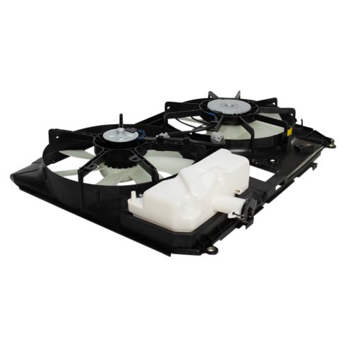 2004-05 Toyota Sienna with Tow Package Dual Radiator & Condenser Fan Assembly TRQ RFA80463