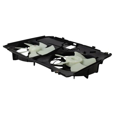 2004-05 Toyota Sienna with Tow Package Dual Radiator & Condenser Fan Assembly TRQ RFA80463
