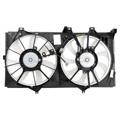 Toyota Avalon Camry Dual Radiator & Condenser Fan Assembly TRQ RFA80468