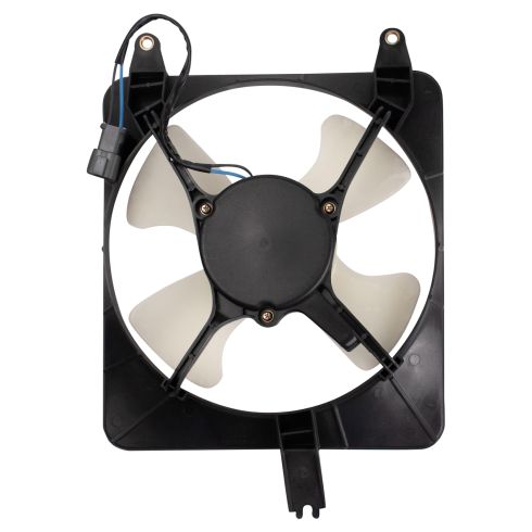 1990-93 Honda Accord Engine Cooling Fan Assembly with A/C Condenser Cooling Fan Assembly 2 Piece Set TRQ RFA86802