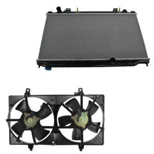 Nissan Altima Maxima 2 Piece Radiator & Fan Kit TRQ RFA80087
