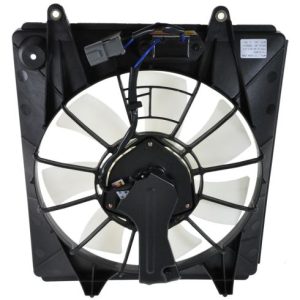 2007-09 Honda CR-V Engine Cooling Fan Assembly with A/C Condenser Cooling Fan Assembly 2 Piece Set TRQ RFA81505
