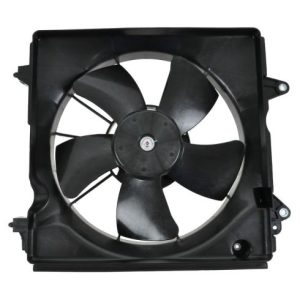 Honda Civic Acura ILX Driver & Passenger Side Engine Cooling Fan Assembly with A/C Condenser Cooling Fan Assembly 2 Piece Set TRQ RFA86806