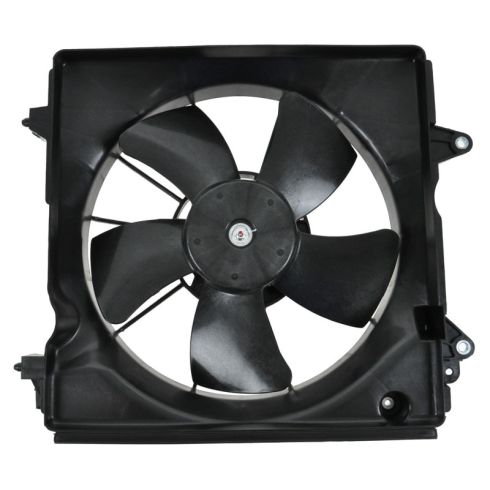 Honda Civic Acura ILX Driver & Passenger Side Engine Cooling Fan Assembly with A/C Condenser Cooling Fan Assembly 2 Piece Set TRQ RFA86806