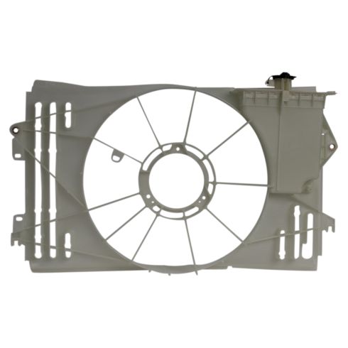 2003-08 Toyota Corolla Coolant Reservoir with Fan Shroud TRQ ECA92082