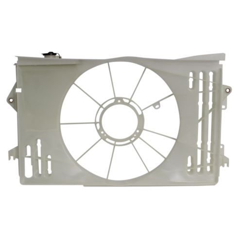 2003-08 Toyota Corolla Coolant Reservoir with Fan Shroud TRQ ECA92082