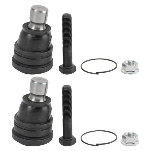 Ford Fiesta Mazda 2 Front Driver & Passenger Side 2 Piece Ball Joint Set TRQ PSA48840