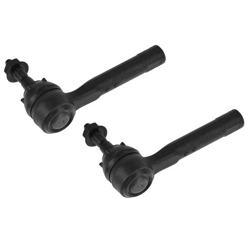 Chevrolet Pontiac Olds Front Driver & Passenger Side 2 Piece Tie Rod Set TRQ PSA54778