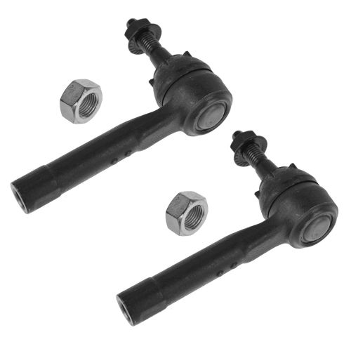 Chevrolet Pontiac Olds Front Driver & Passenger Side 2 Piece Tie Rod Set TRQ PSA54778