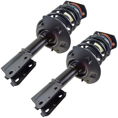 Chevrolet Buick Pontiac Front Driver & Passenger Side 2 Piece Strut & Spring Assembly Set TRQ SCA56932