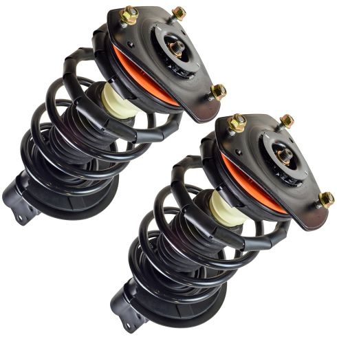 Chevrolet Buick Pontiac Front Driver & Passenger Side 2 Piece Strut & Spring Assembly Set TRQ SCA56932