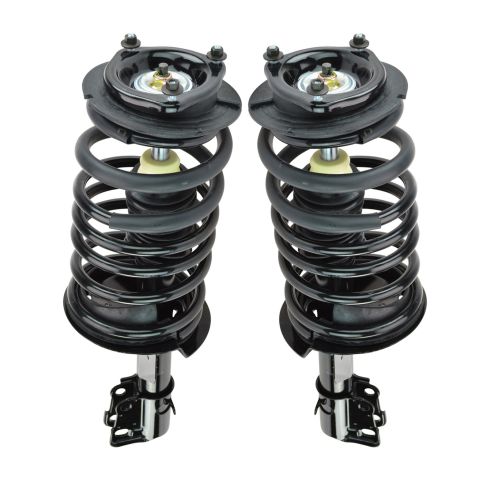 Dodge Chrysler Plymouth Front Driver & Passenger Side 2 Piece Strut & Spring Assembly Set TRQ SCA56940
