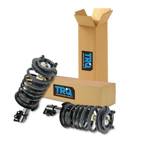 Dodge Chrysler Plymouth Front Driver & Passenger Side 2 Piece Strut & Spring Assembly Set TRQ SCA56940