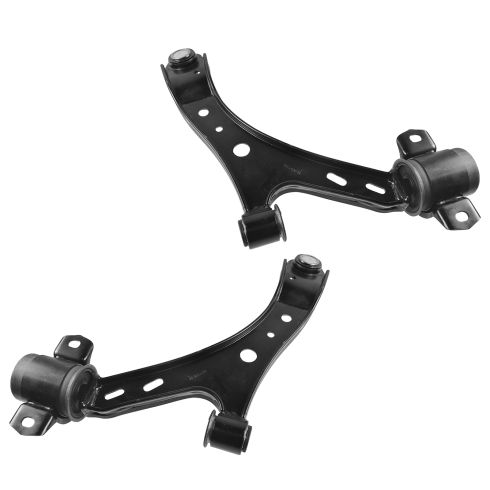 Ford Mustang Front Driver & Passenger Side 2 Piece Control Arm with Ball Joint Set TRQ PSA62189