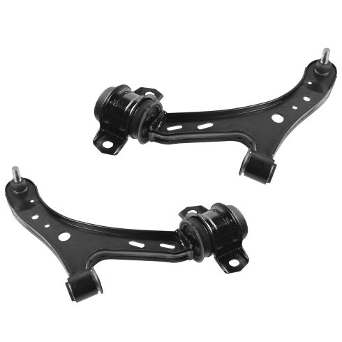 Ford Mustang Front Driver & Passenger Side 2 Piece Control Arm with Ball Joint Set TRQ PSA62189