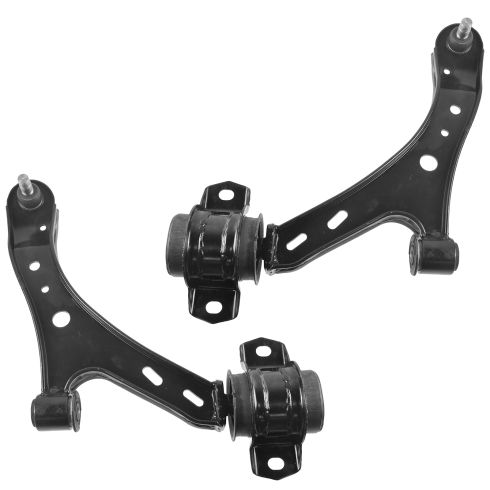 Ford Mustang Front Driver & Passenger Side 2 Piece Control Arm with Ball Joint Set TRQ PSA62189