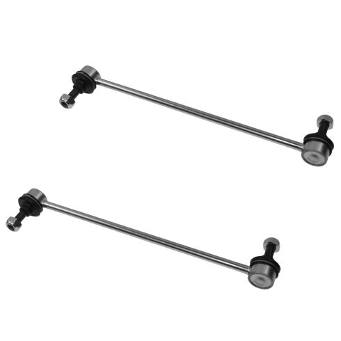 Front Driver & Passenger Side 2 Piece Sway Bar Link Set TRQ PSA55625