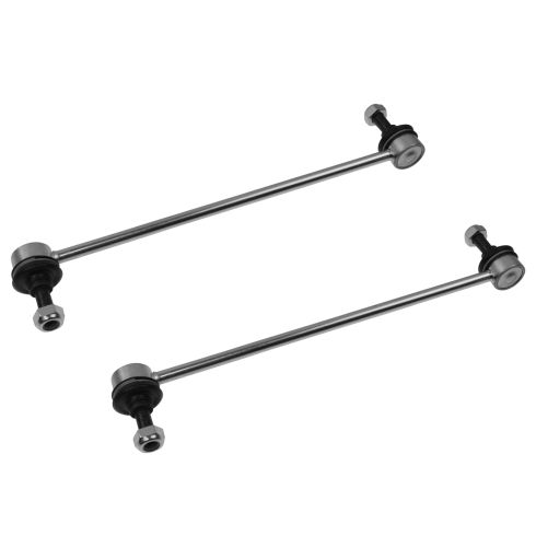 Front Driver & Passenger Side 2 Piece Sway Bar Link Set TRQ PSA55625