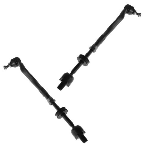 BMW Driver & Passenger Side 2 Piece Tie Rod Set TRQ PSA54737