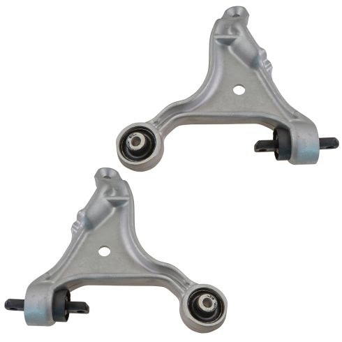 1999-06 Volvo S80 Front Driver & Passenger Side Lower 2 Piece Control Arm Set TRQ PSA62772