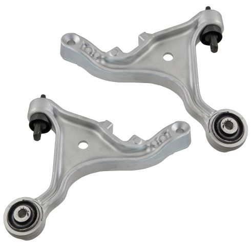 1999-06 Volvo S80 Front Driver & Passenger Side Lower 2 Piece Control Arm Set TRQ PSA62772