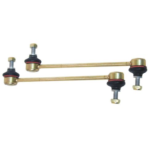 BMW Front Driver & Passenger Side 2 Piece Sway Bar Link Set TRQ PSA55650