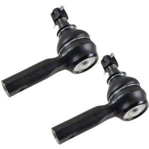 Nissan Infiniti Front Driver & Passenger Side 2 Piece Tie Rod Set TRQ PSA54833