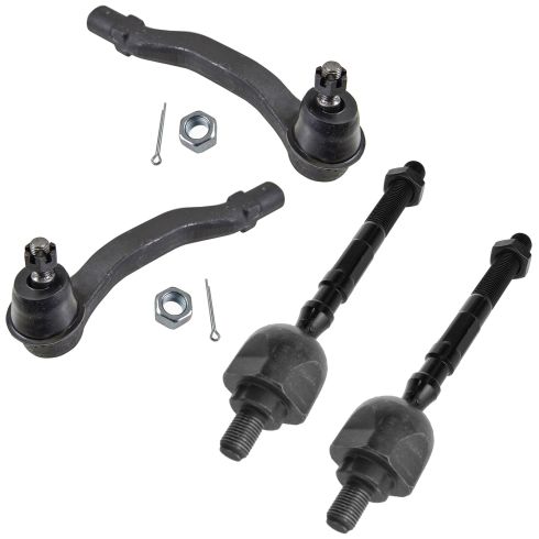 Honda Acura Front 4 Piece Tie Rod Set TRQ PSA54845