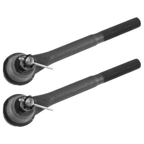 Chevrolet GMC Isuzu Front Driver & Passenger Side 2 Piece Tie Rod Set TRQ PSA54857