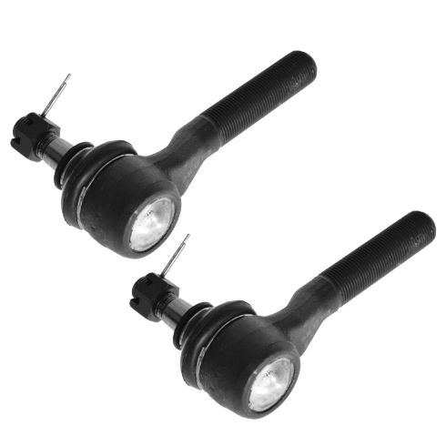 Chevrolet GMC Olds Isuzu Front Driver & Passenger Side 2 Piece Tie Rod Set TRQ PSA54861