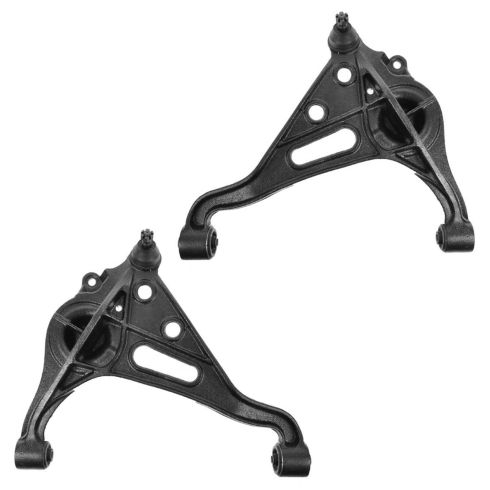Chevrolet Suzuki Front Driver & Passenger Side 2 Piece Control Arm with Ball Joint Set TRQ PSA62358