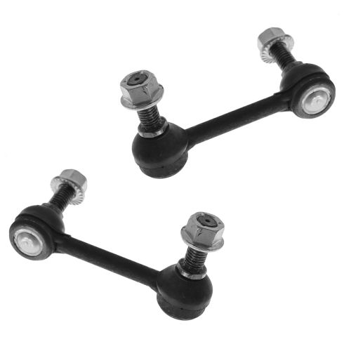 Front Driver & Passenger Side 2 Piece Sway Bar Link Set TRQ PSA55683