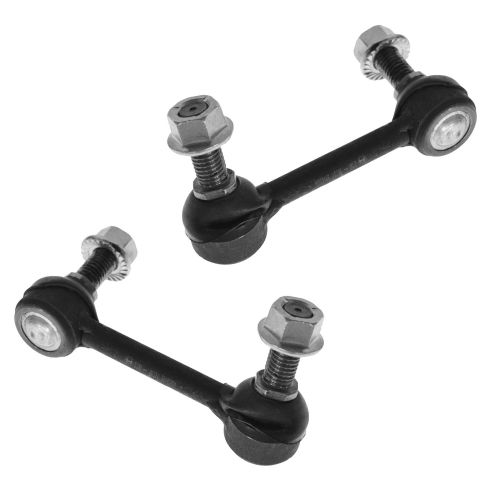 Front Driver & Passenger Side 2 Piece Sway Bar Link Set TRQ PSA55683