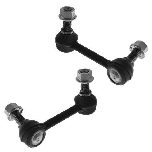 Front Driver & Passenger Side 2 Piece Sway Bar Link Set TRQ PSA55683
