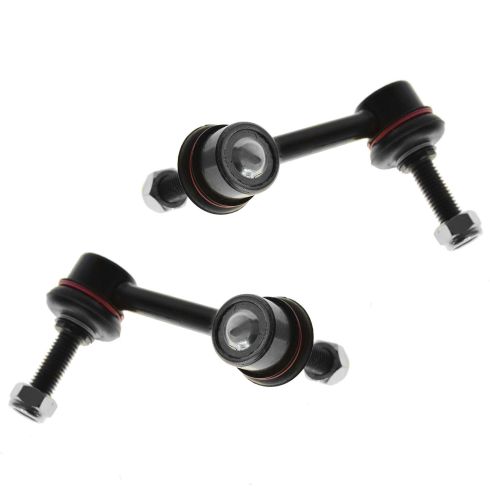 Chevrolet GMC Olds Isuzu Front Driver & Passenger Side 2 Piece Sway Bar Link Set TRQ PSA55684