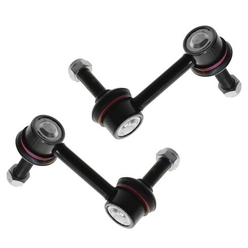 Chevrolet GMC Olds Isuzu Front Driver & Passenger Side 2 Piece Sway Bar Link Set TRQ PSA55684