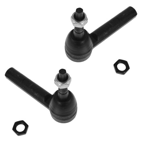 Dodge Dakota Durango Front Driver & Passenger Side 2 Piece Tie Rod Set TRQ PSA54905
