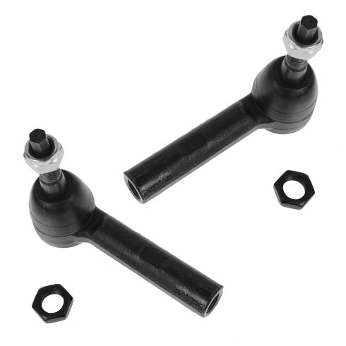 Dodge Dakota Durango Front Driver & Passenger Side 2 Piece Tie Rod Set TRQ PSA54905