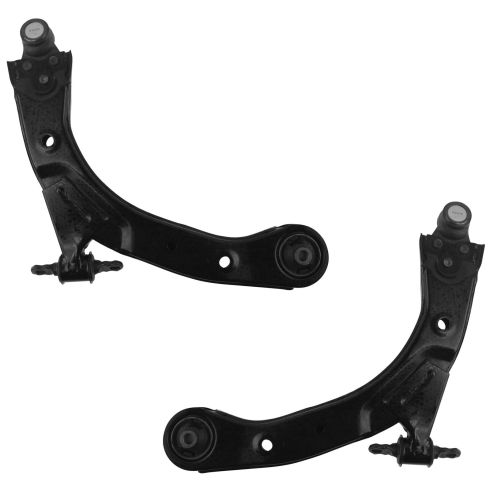 Chevrolet Pontiac Saturn Front Driver & Passenger Side 2 Piece Control Arm with Ball Joint Set TRQ PSA62374