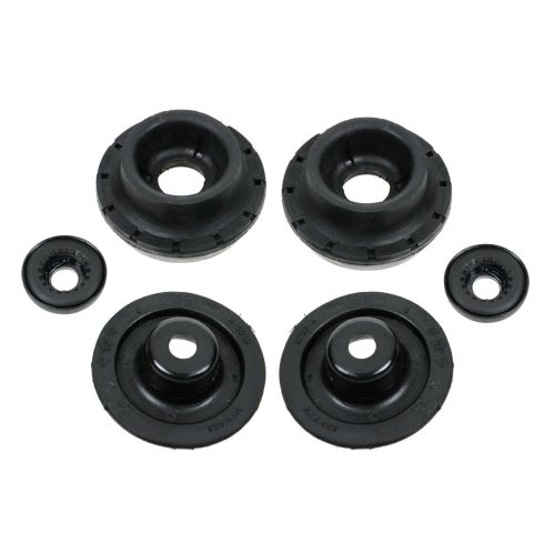 VW Cabrio Corrado Golf Jetta Passat Front Driver & Passenger Side 2 Piece Strut Mount Kit TRQ SKA56609