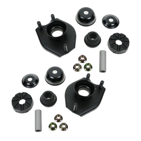 Ford Lincoln Mercury Front Driver & Passenger Side 2 Piece Strut Mount Kit TRQ SKA56618