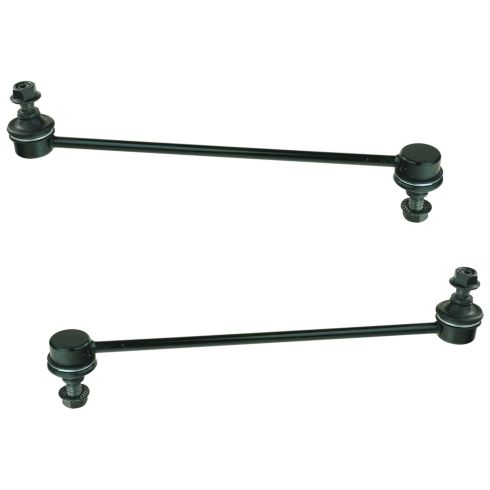 Chevrolet Pontiac Daewoo Front Driver & Passenger Side 2 Piece Sway Bar Link Set TRQ PSA55733
